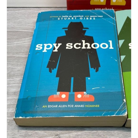 Lot of 3 Spy School Childrens Books Stuart Gibbs Spy Camp Evil Spy School - Picture 8 of 11